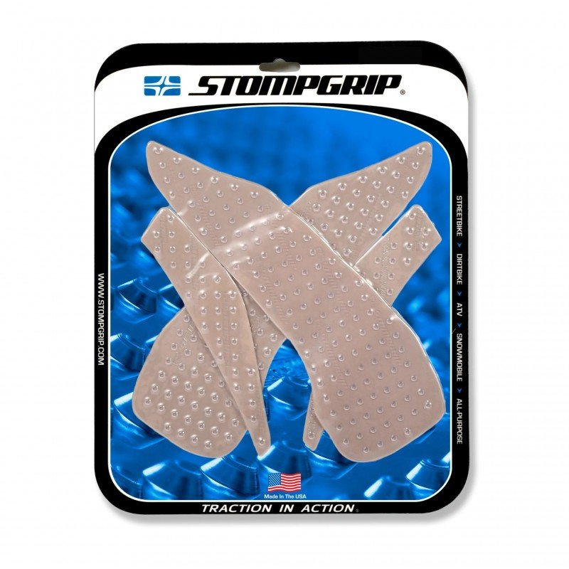 BLK-14660 | DUCATI | HYPERMOTARD 950 | 2019 - 2024 | Stompgrip | TANK GRIP - CLEAR