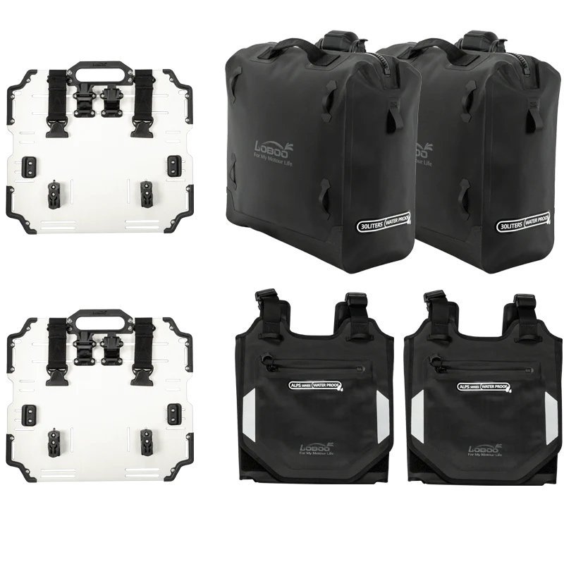 BAB30T | Universal | Loboo | Inflatable side bag (30L+30L)