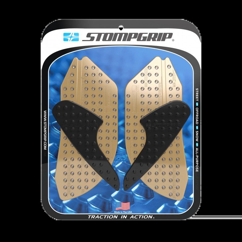 BLK-14701 | DUCATI | PANIGALE 899 / 959 / 1199 / 1299 | 2012 - 2024 | Stompgrip | TANK GRIP - HYBRID