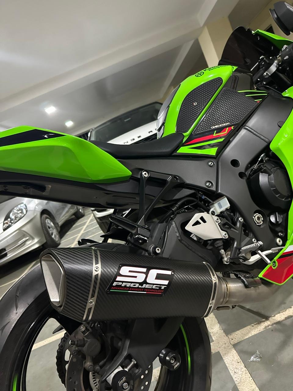 SCP001 | Kawasaki | ZX-10R | SC Project | SC1-R MUFFLER, CARBON FIBRE, WITH CARBON FIBRE END CAP - Image 8