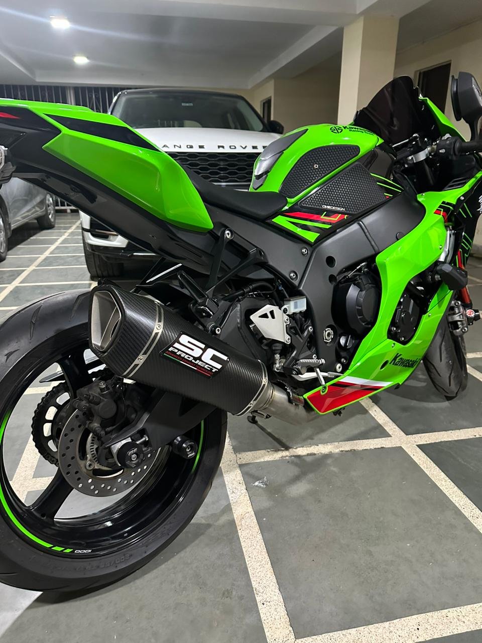 SCP001 | Kawasaki | ZX-10R | SC Project | SC1-R MUFFLER, CARBON FIBRE, WITH CARBON FIBRE END CAP - Image 4