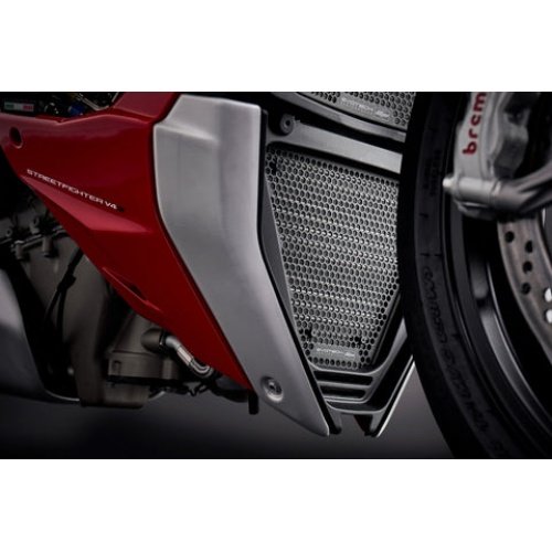 EVO091 | DUCATI | Streetfighter V4 | Evotech | Radiator And Oil Cooler Guard Set - Image 3