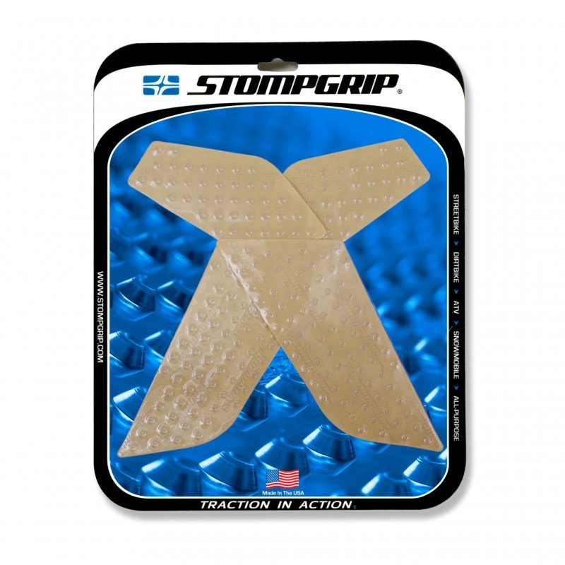 BLK-14678 | DUCATI | MULTISTRADA 950 / 1200 / 1260 / V2 | 2015 - 2024 | Stompgrip | TANK GRIP - CLEAR