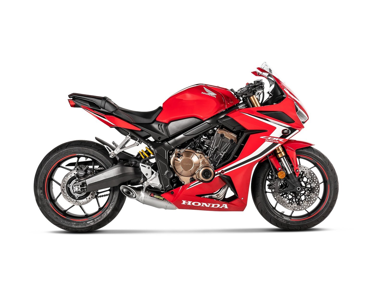 S-H6R11-AFT | Honda | CB650R | 2019 - 2025 | Akrapovic | Full System Racing Line (Titanium) - Image 2