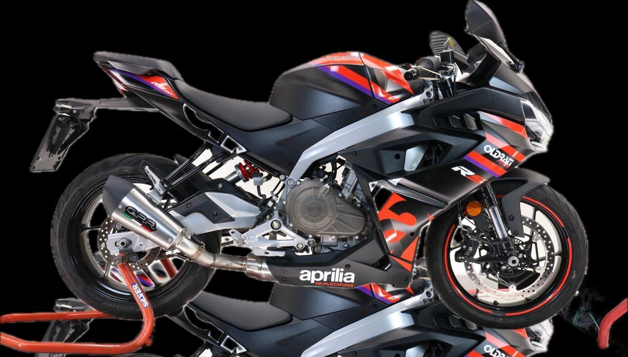 A.78.RACEDB.GPAN.TO | Aprilia | RS 457 | 2024 - 2025 | GPR | Titanium, Full system exhaust - Image 3
