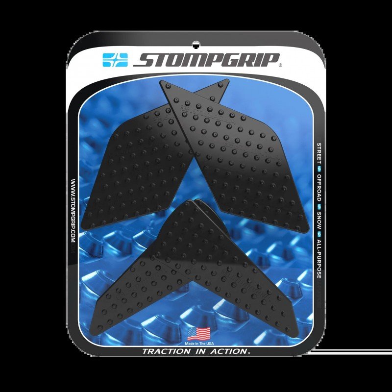 BLK-14833 | Kawasaki | NINJA ZX-4R | 2023 - 2024 | Stompgrip | TANK GRIP - BLACK