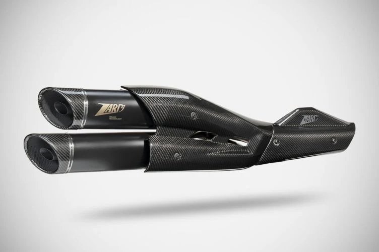 ZHD007S10SCR-B | Harley DAVIDSON  | SPORTSTER S | 2021 - 2024 | Zard | TOP GUN" SLIP-ON Exhaust