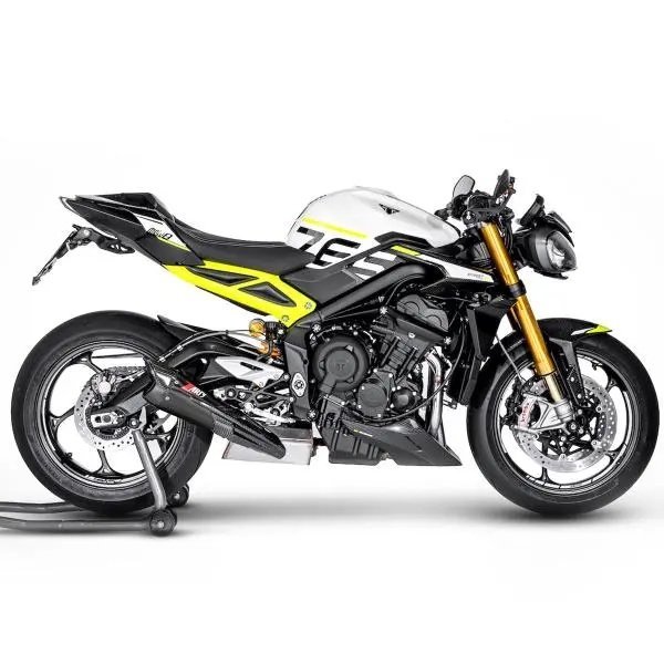 ZTP103S00SCR-B | Triumph | STREET TRIPLE 765 | 2023 - 2024 | Zard | STAINLESS STEEL RACING Full System - Image 3