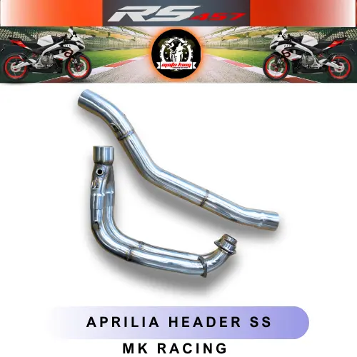 BLK-17572 | APRILIA | RS 457 | MK Racing | Header SS MK Racing