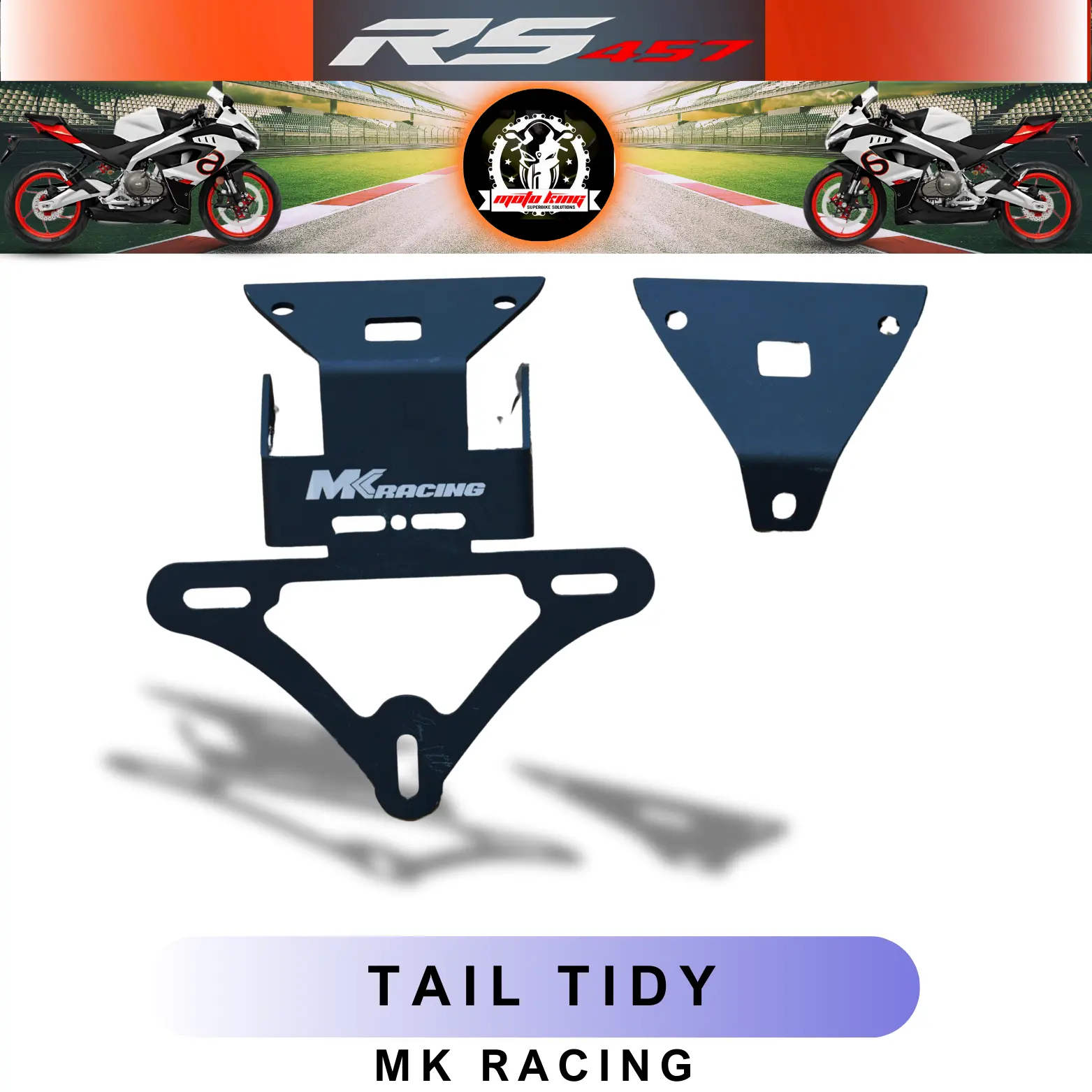 BLK-17549 | APRILIA | RS 457 | MK Racing | Tail Tidy by MK Racing