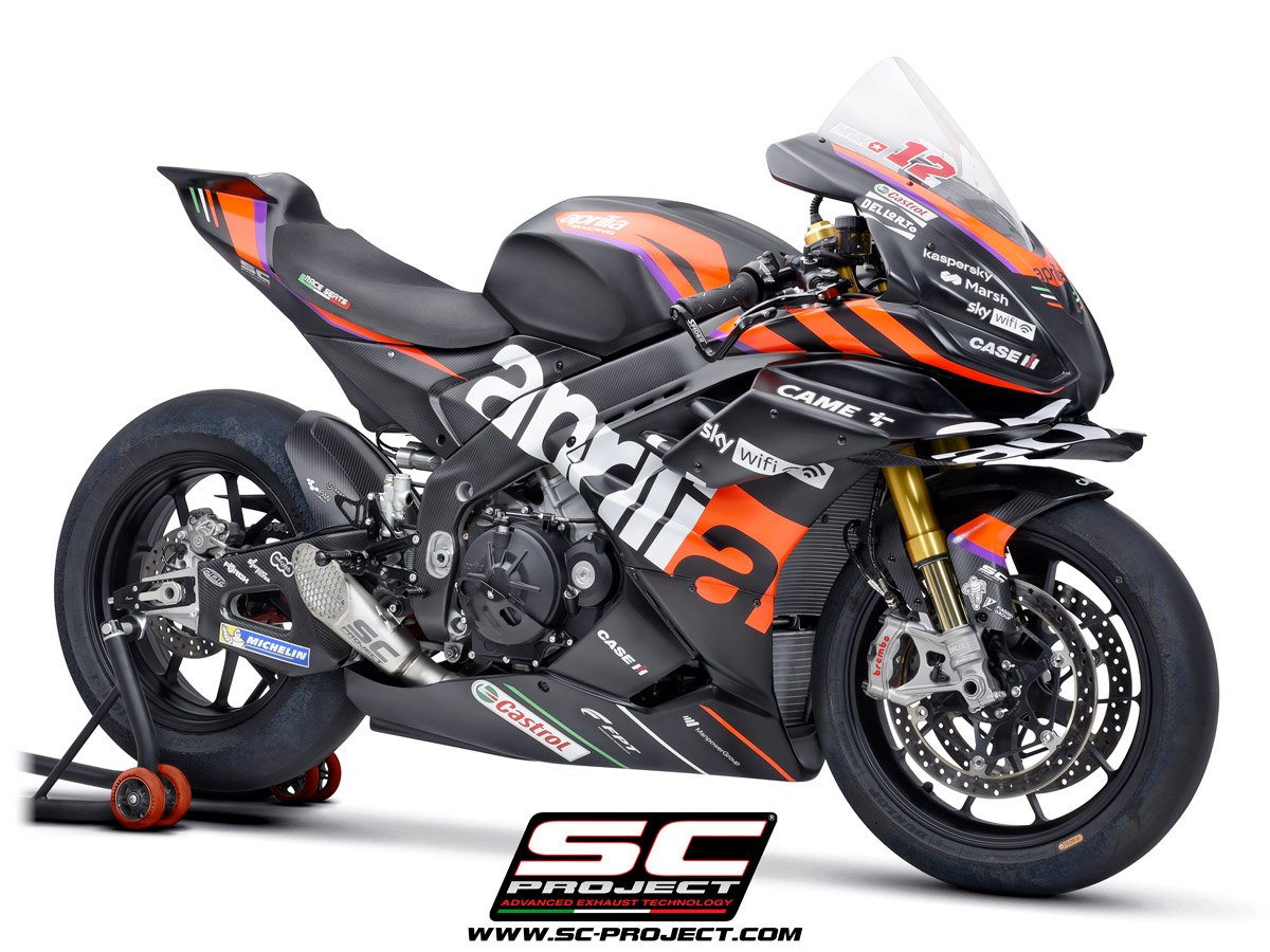 SCE279 | APRILIA | RSV4 | 2021 - 2023 | SC Project | FACTORY GP-22 Muffler - Image 4