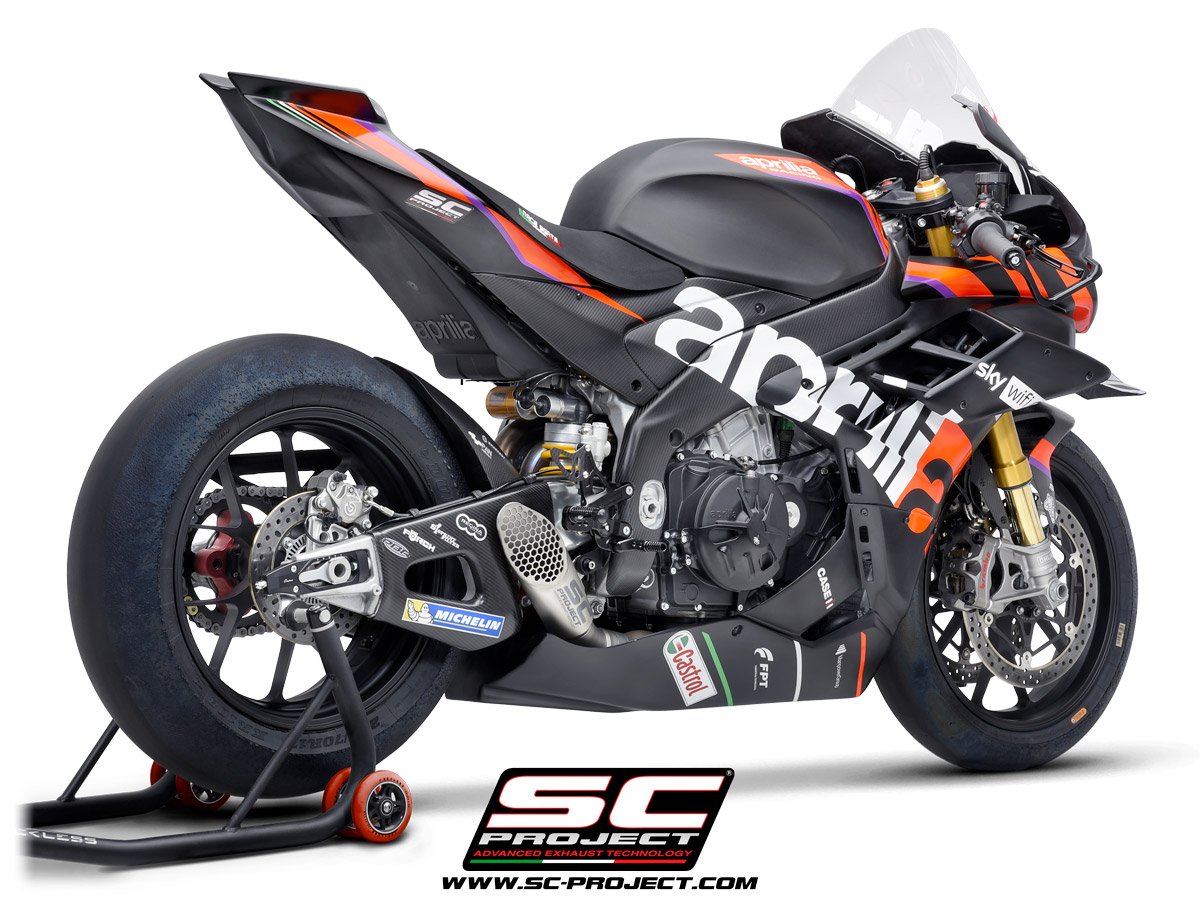 SCE279 | APRILIA | RSV4 | 2021 - 2023 | SC Project | FACTORY GP-22 Muffler