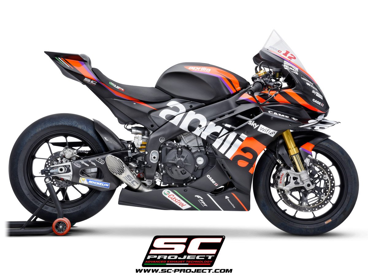 SCE279 | APRILIA | RSV4 | 2021 - 2023 | SC Project | FACTORY GP-22 Muffler - Image 3