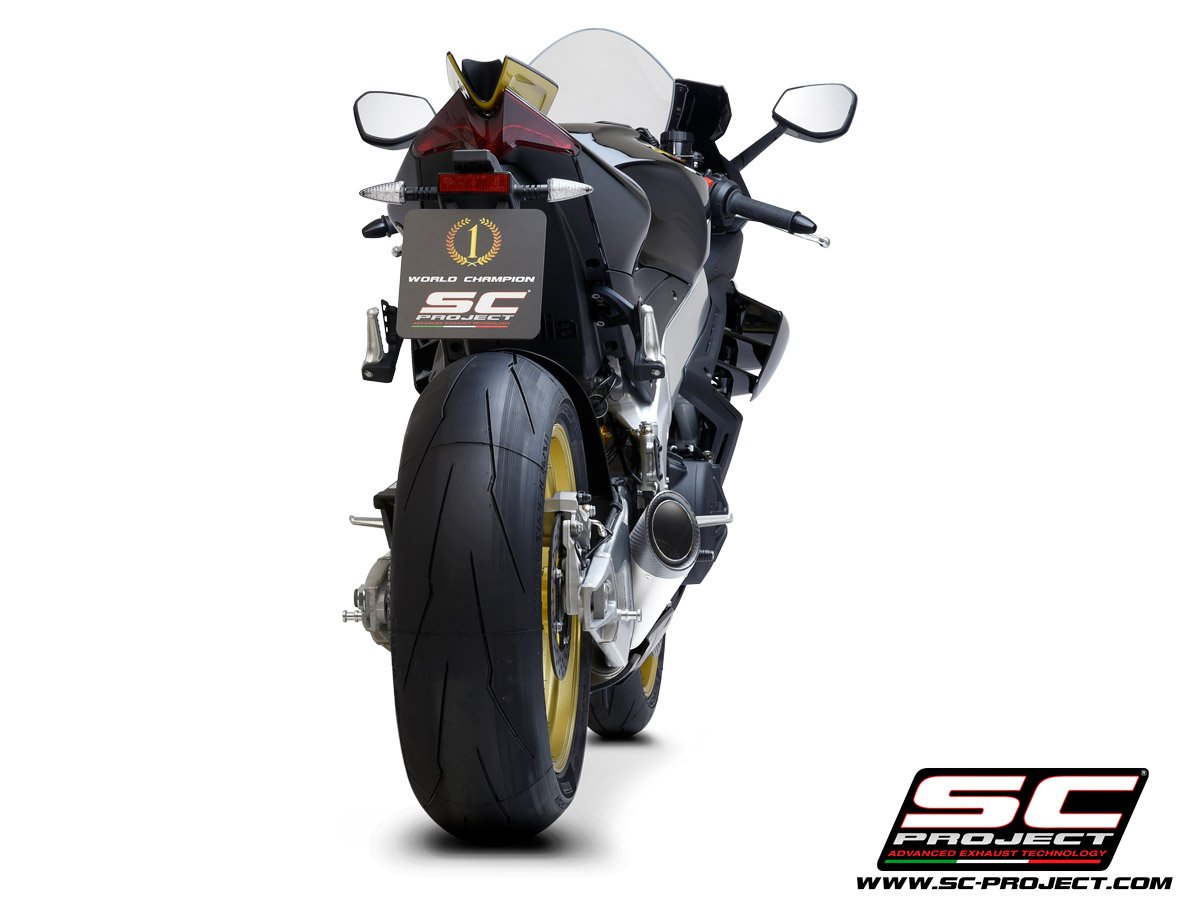 SCE276 | APRILIA | RSV4 | 2021 - 2023 | SC Project | FACTORY S1 Muffler, low position - Image 2