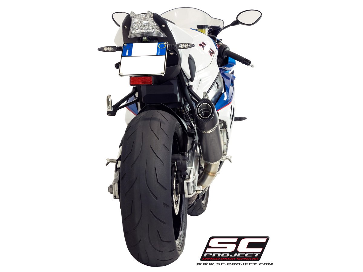 SCE315 | BMW | S1000RR | 2015 - 2016 | SC Project | Conic Carbon Fiber Muffler with Carbon fiber end cap - Image 5