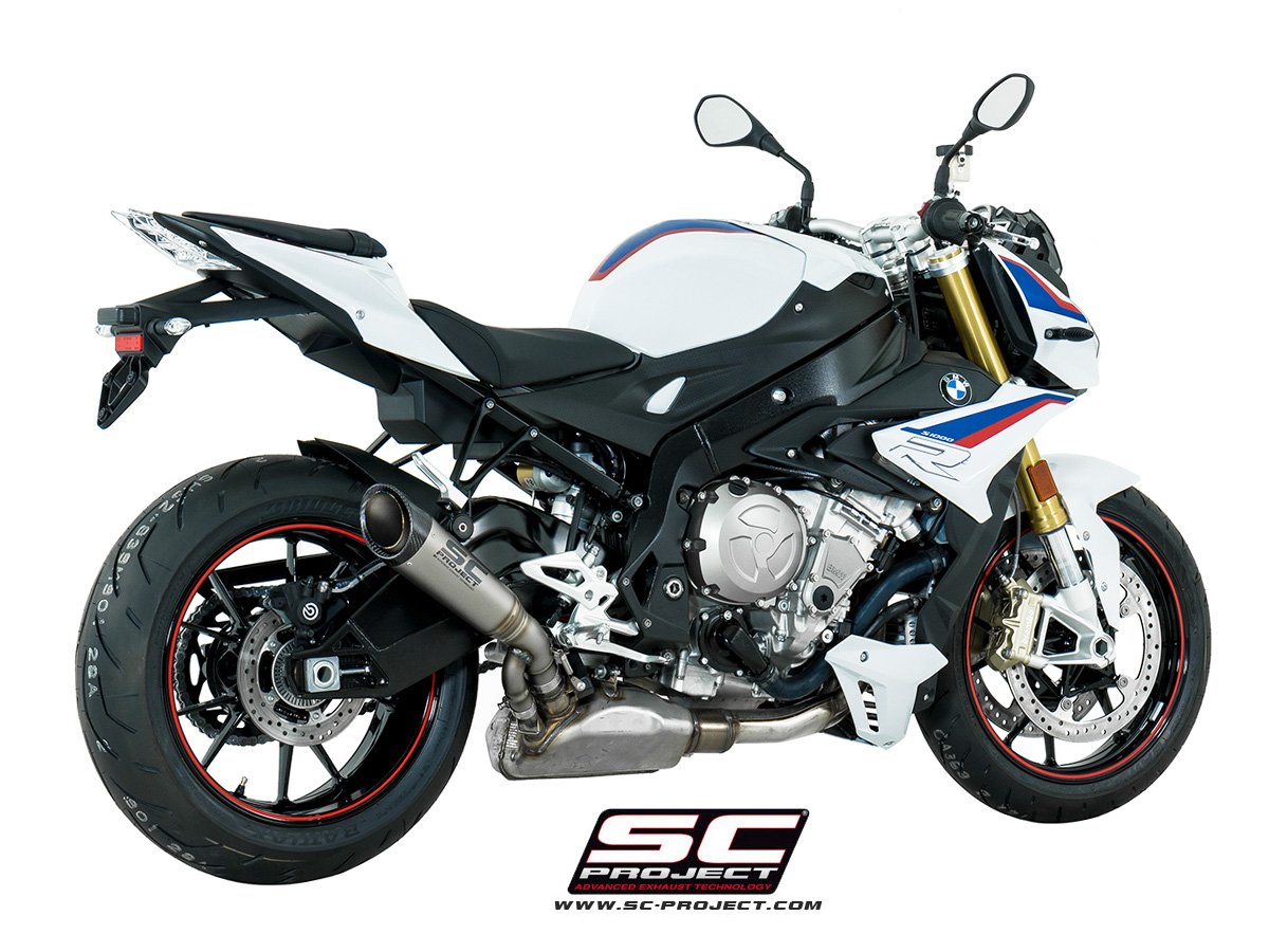 SCE322 | BMW | S1000R | 2017 - 2020 | SC Project | S1 Muffler, titanium - Image 5