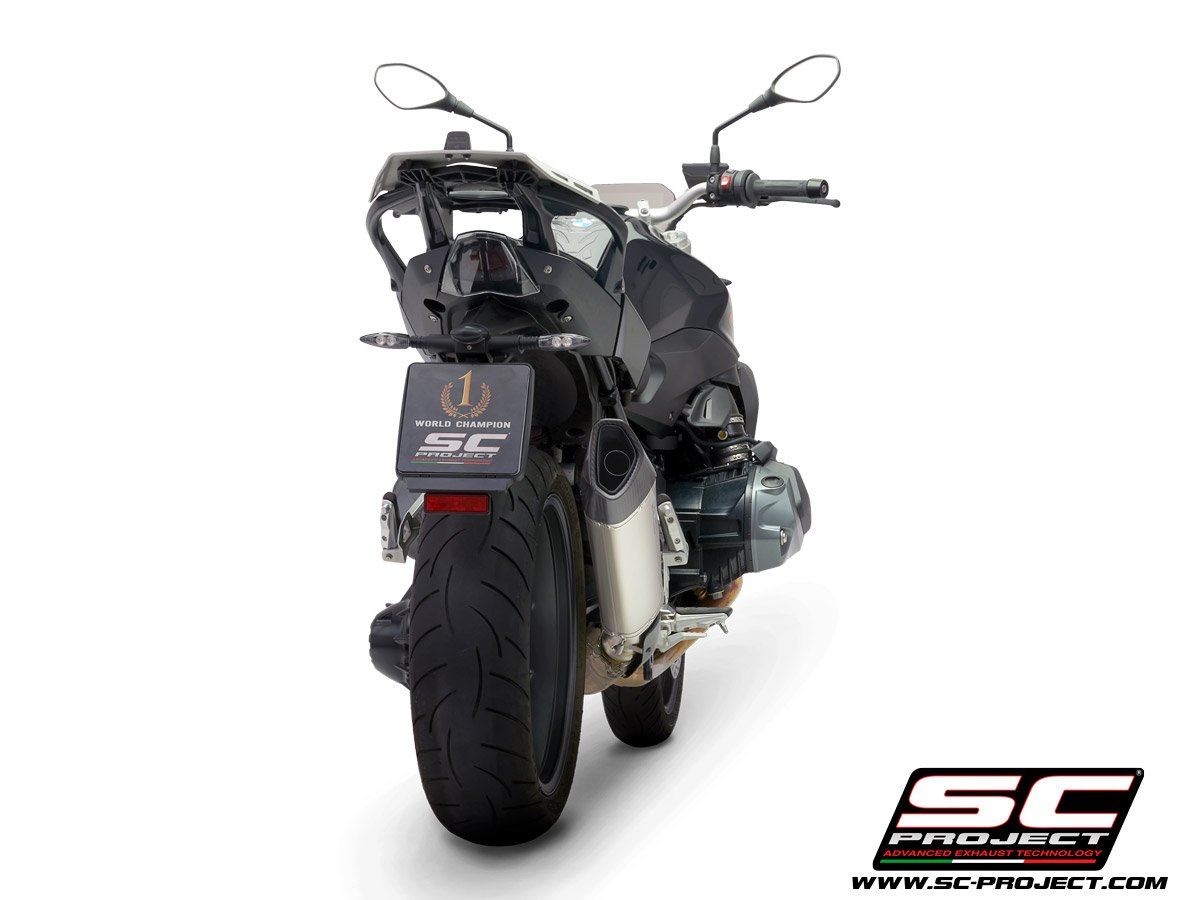 SCE343 | BMW | R1250R | 2019 - 2020 | SC Project | RS - EURO 4 SC1-R Muffler, titanium - Image 6