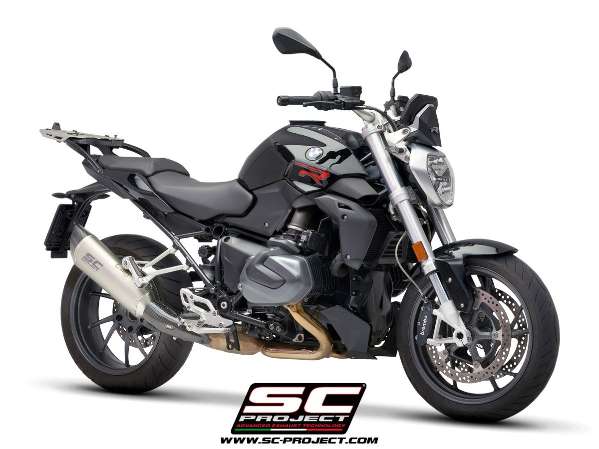 SCE343 | BMW | R1250R | 2019 - 2020 | SC Project | RS - EURO 4 SC1-R Muffler, titanium - Image 5