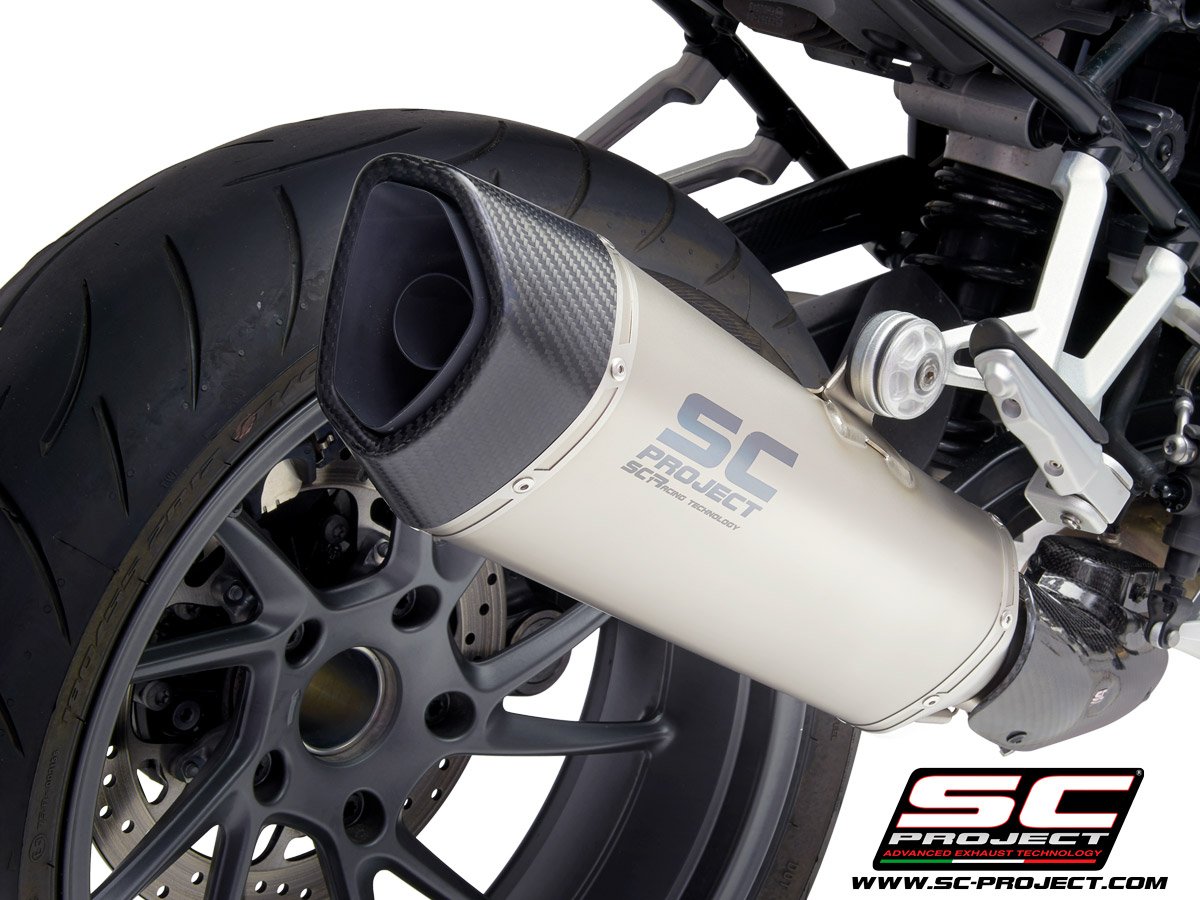 SCE343 | BMW | R1250R | 2019 - 2020 | SC Project | RS - EURO 4 SC1-R Muffler, titanium - Image 3