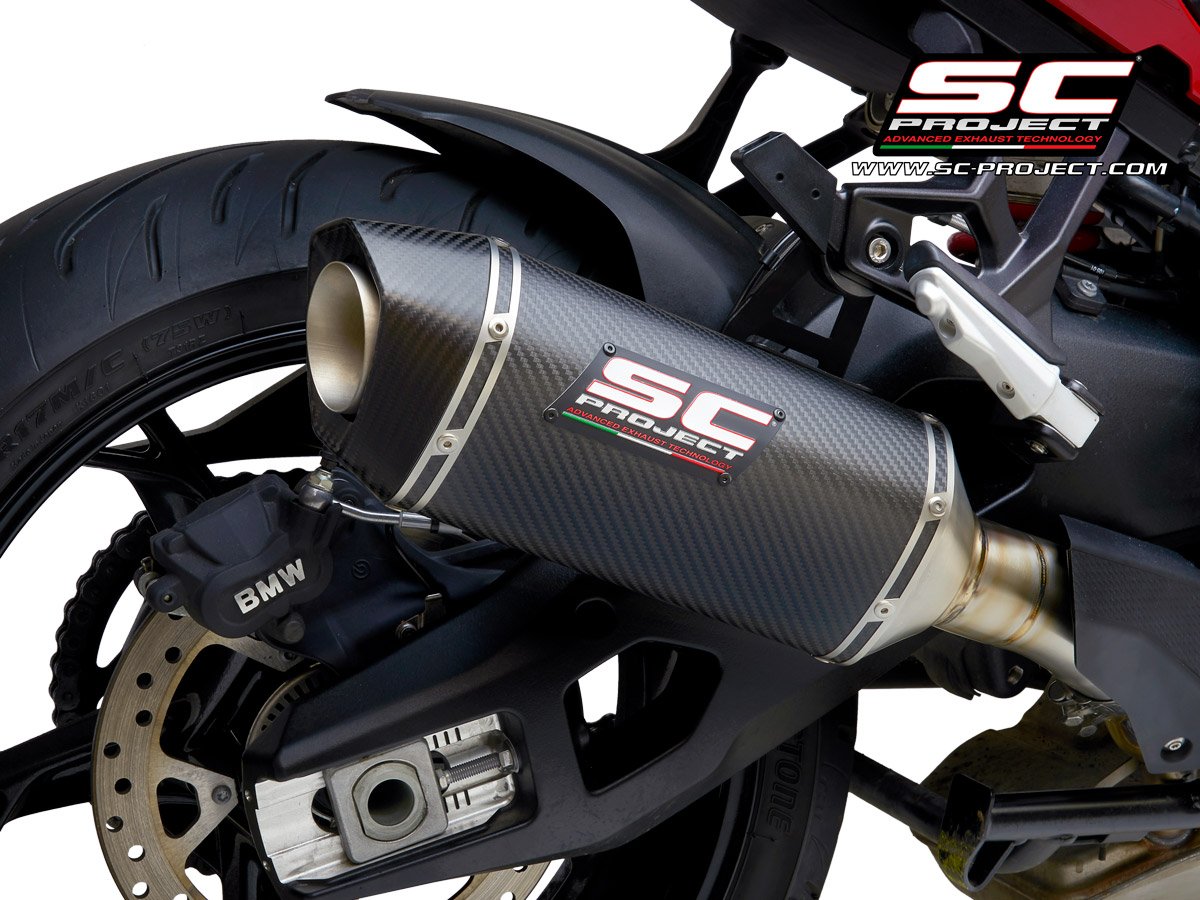 SCE330 | BMW | S1000XR | 2020 - 2023 | SC Project | SC1-S Muffler, carbon fiber - Image 4