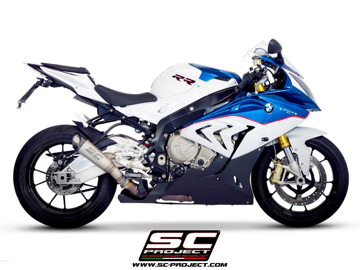 SCE317 | BMW | S1000RR | 2015 - 2016 | SC Project | S1 Muffler, titanium