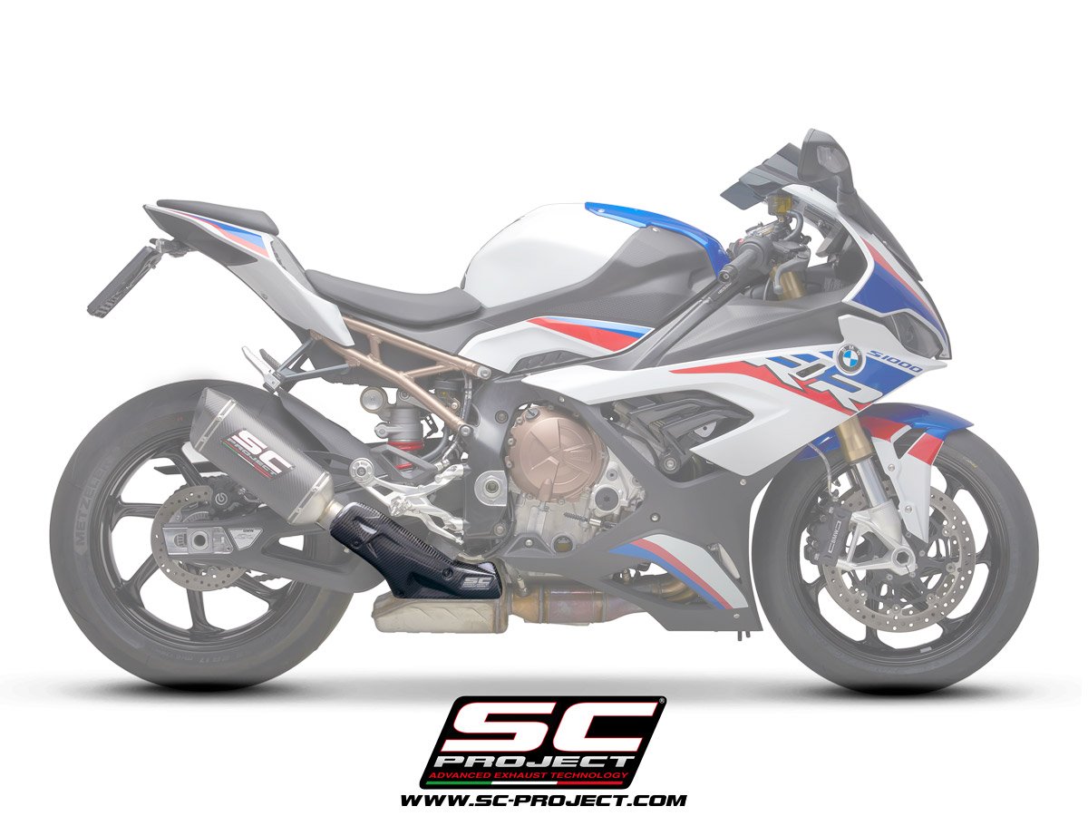 SCE299 | BMW | S1000RR | 2020 - 2022 | SC Project | EURO 5 Carbon fiber heat protection shield