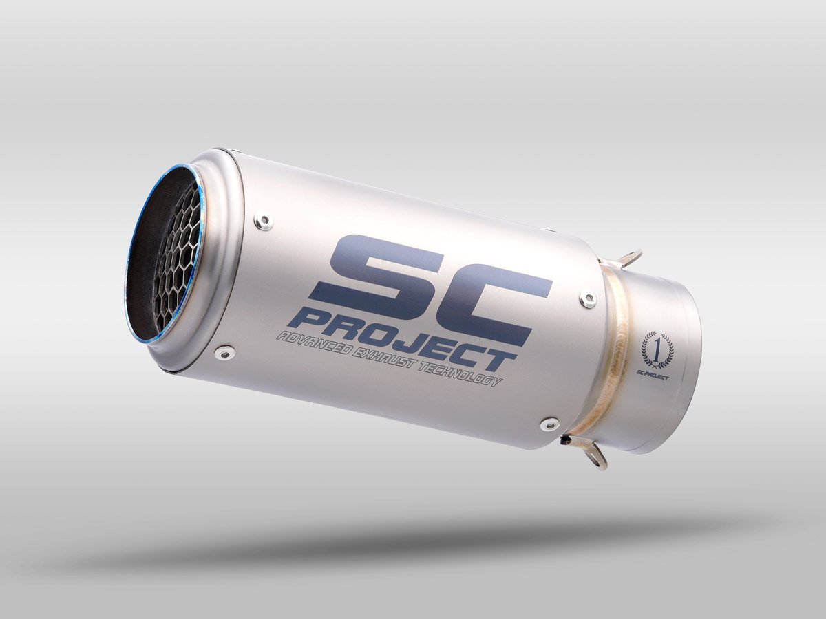 SCE278 | APRILIA | RSV4 | 2021 - 2023 | SC Project | FACTORY CR-T Titanium Muffler, low position