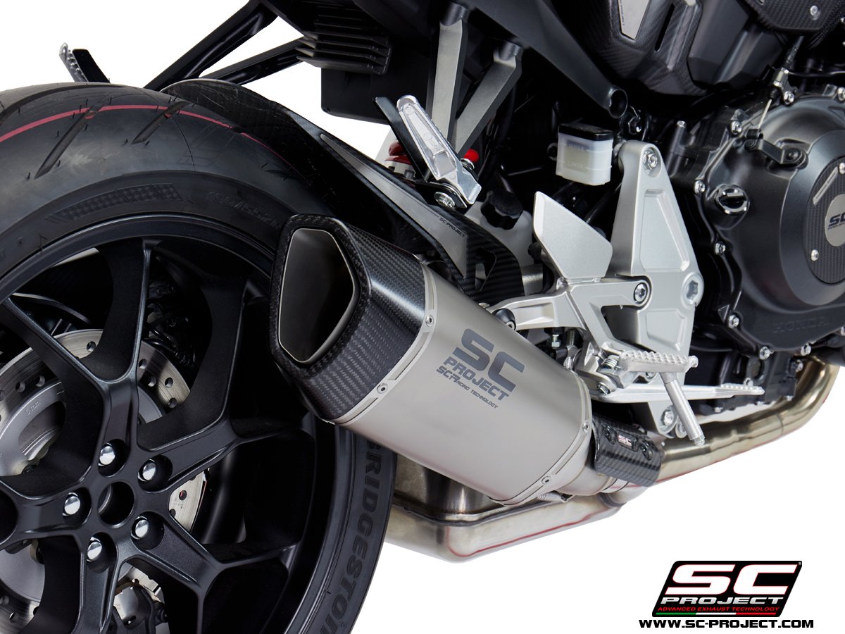 SCE222 | HONDA | CB1000R | 2018 - 2020 | SC Project | SC1-R Titanium Muffler - Image 2