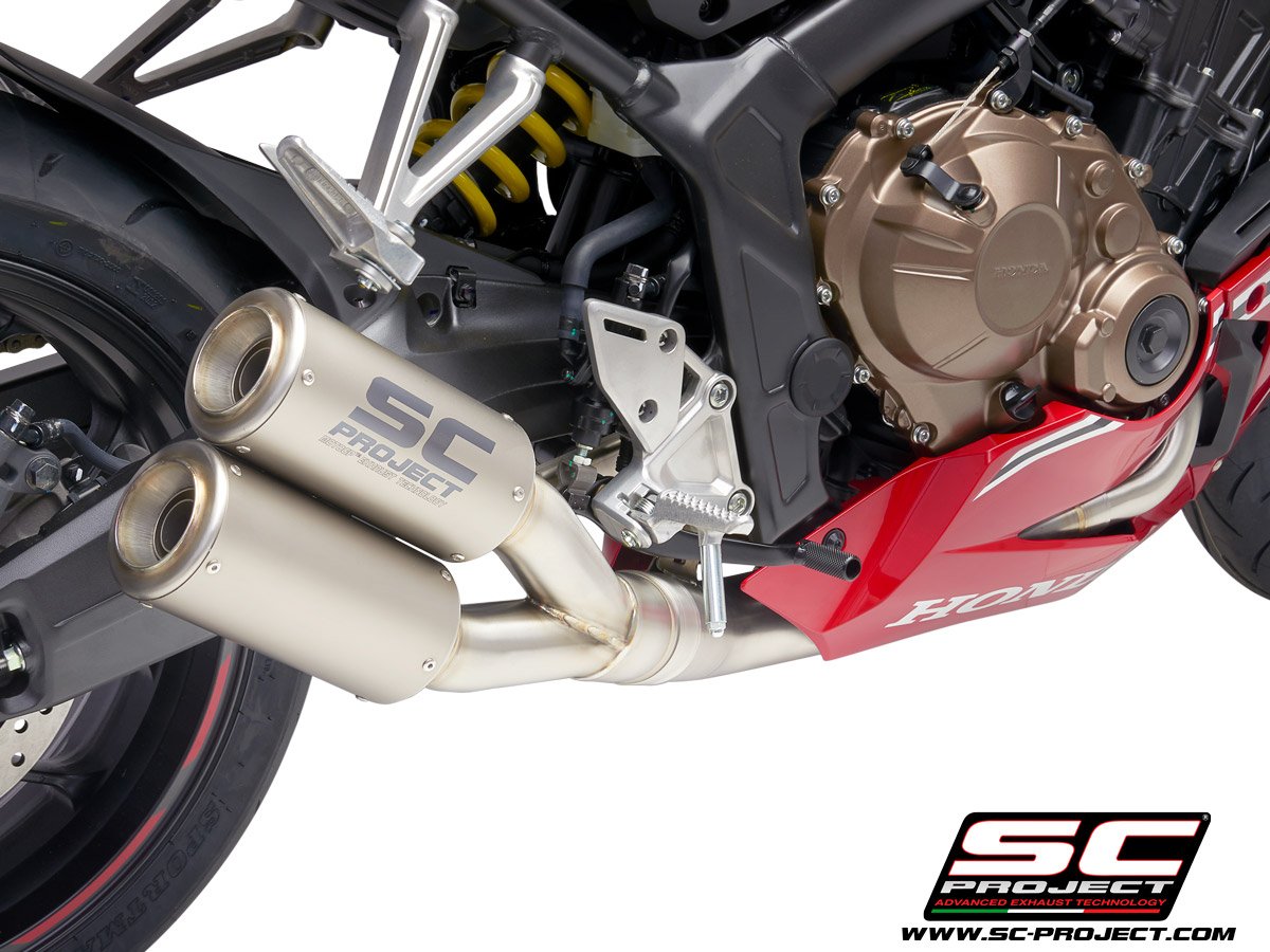 SCE216 | HONDA | CBR650R | 2019 - 2020 | SC Project | Full Exhaust System 4-1-2 - Image 4