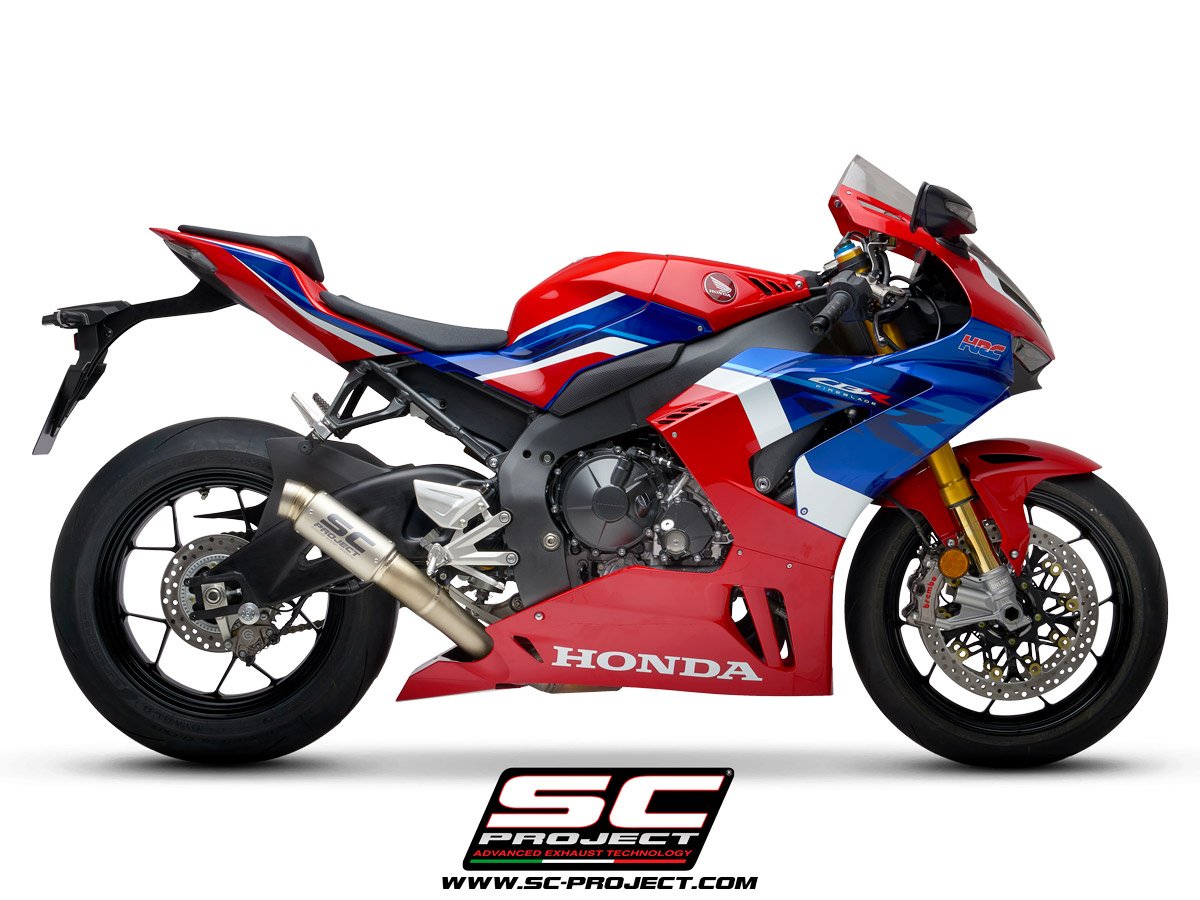 SCE203 | HONDA | CBR1000RR-R | 2020 - 2023 | SC Project | GP70-R Titanium Muffler