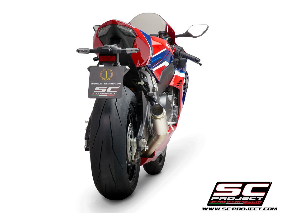 SCE203 | HONDA | CBR1000RR-R | 2020 - 2023 | SC Project | GP70-R Titanium Muffler - Image 2