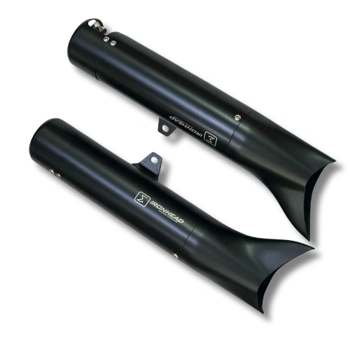 HR 5005 SSS - 5006 SSS | Royal Enfield | Continental GT 650 | Ixil | Classic Ironhead -4 Exhaust - BLACK