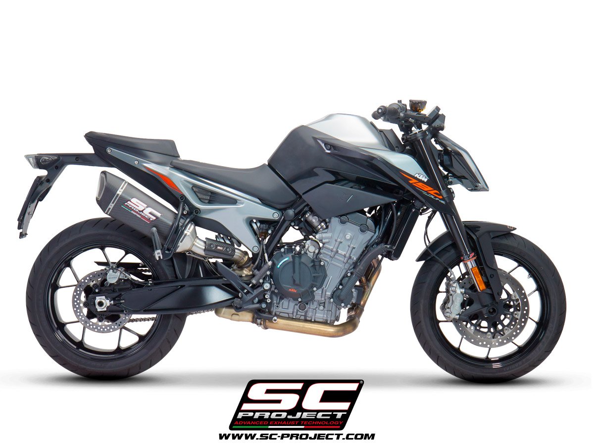 SCE107 | KTM | 790 Duke | 2018 - 2020 | SC Project | 790 Duke SC1-R Carbon fiber Muffler