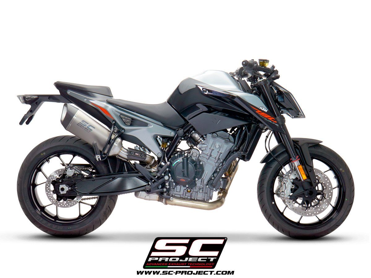 SCE108 | KTM | 790 Duke | 2018 - 2020 | SC Project | 790 Duke SC1-R Titanium Muffler