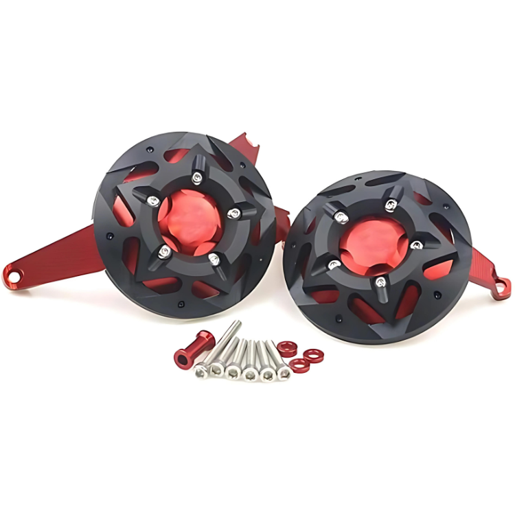 BLK-20377 | Kawasaki | Z 900 | Savage | Engine Cover - RED