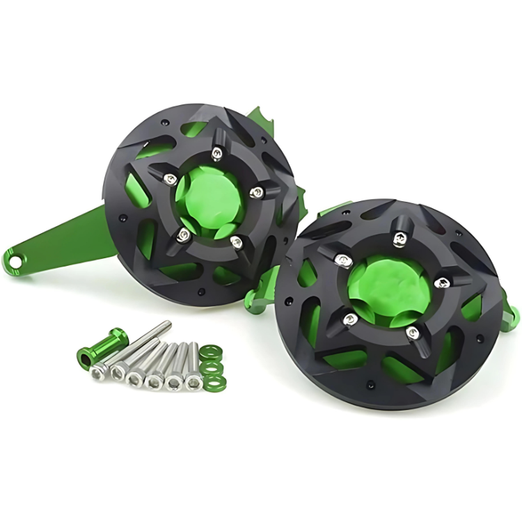 BLK-20376 | Kawasaki | Z 900 | Savage | Engine Cover - GREEN