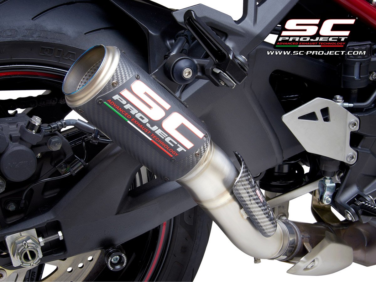 SCE058 | Kawasaki | Z H2 | 2020 - 2023 | SC Project | CR-T Carbon Fiber Muffler - Image 4