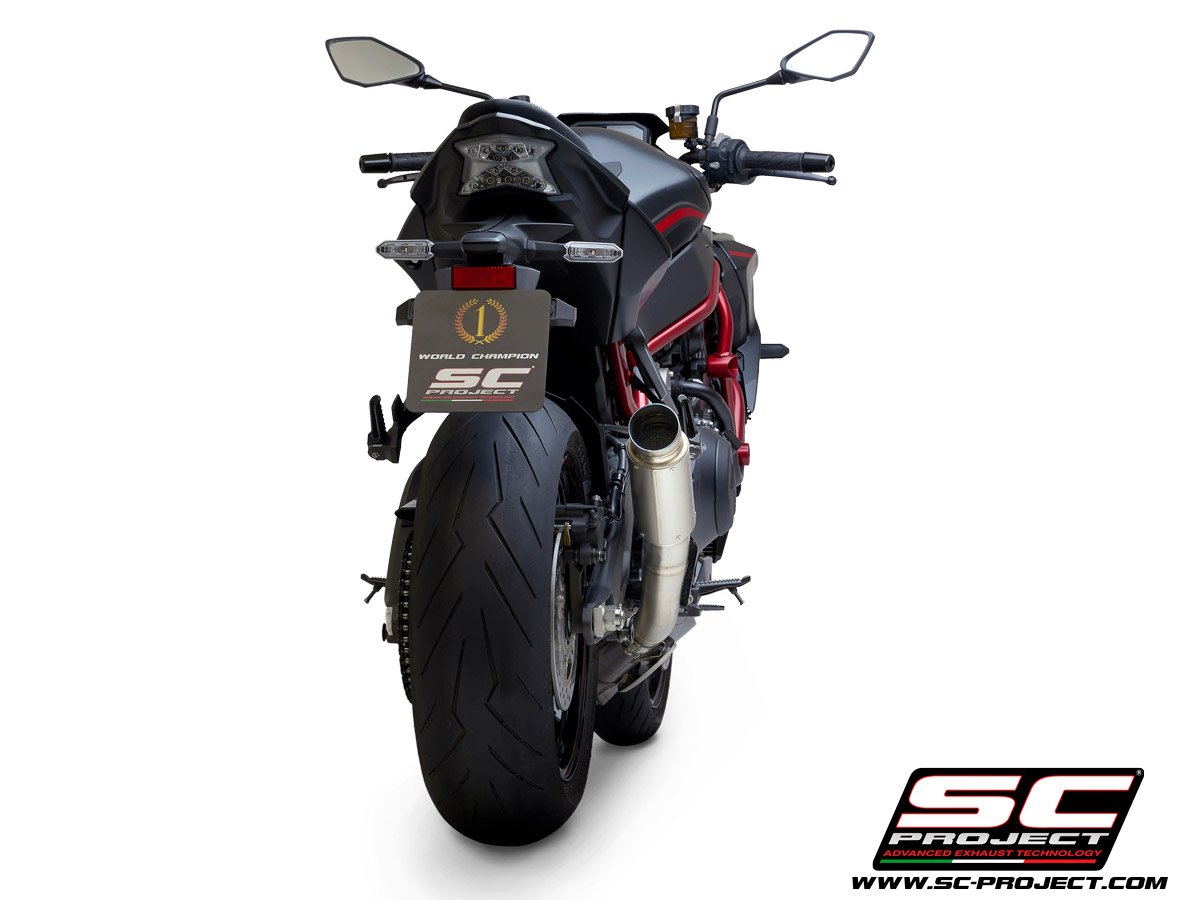 SCE061 | Kawasaki | Z H2 | 2020 - 2023 | SC Project | GP70-R Titanium Muffler - Image 2