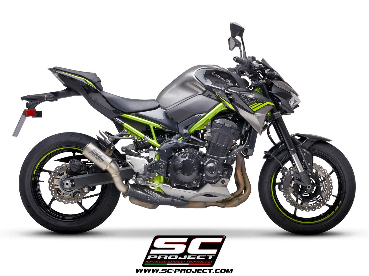 SCE080 | Kawasaki | Z 900 | 2020 | SC Project | CR-T Titanium Muffler
