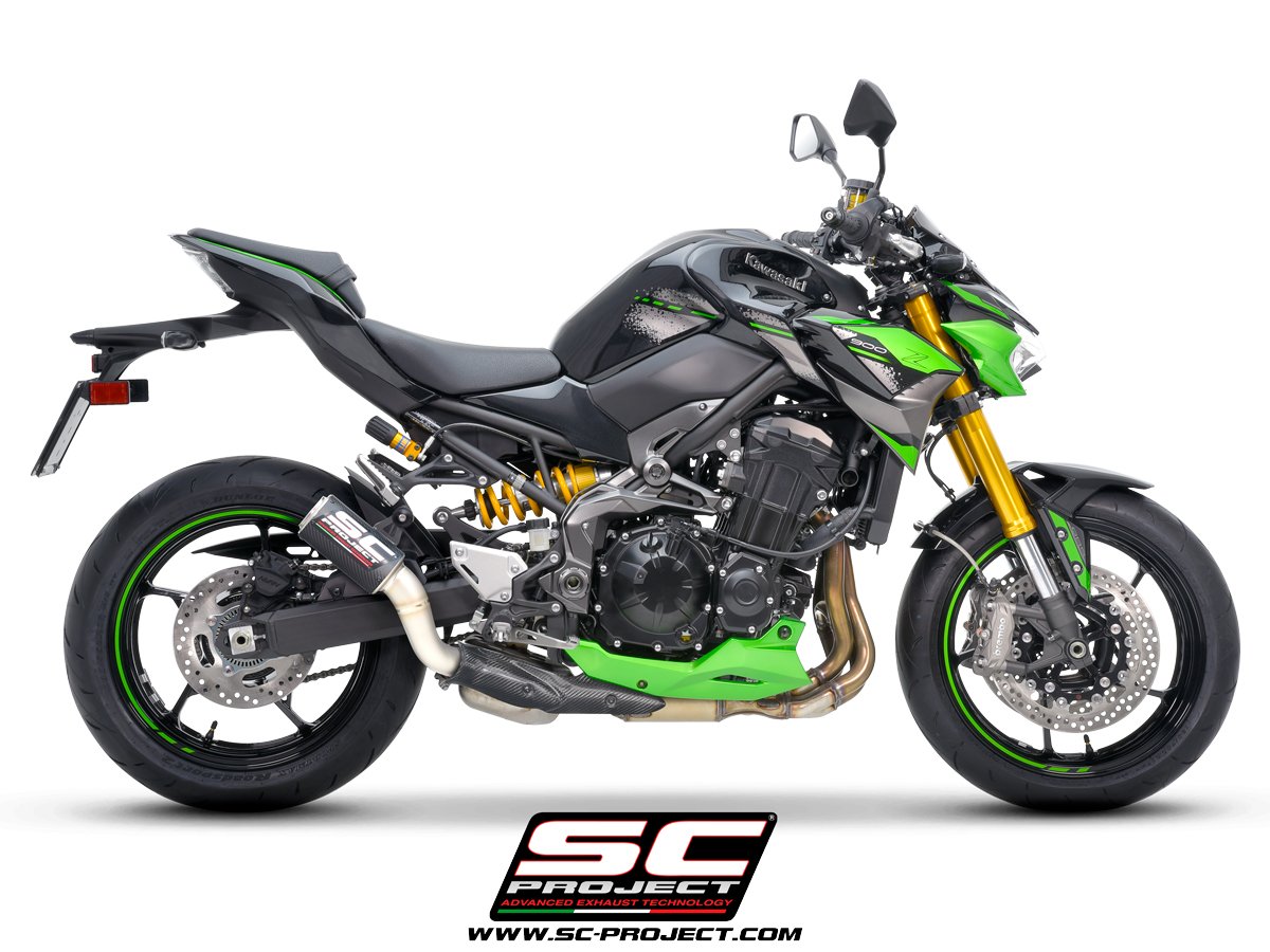 SCE008 | Kawasaki | Z 900 | 2020 - 2023 | SC Project | CR-T Carbon Fiber Muffler
