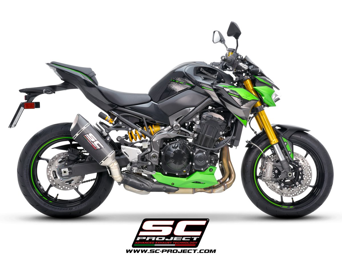 SCE073 | Kawasaki | Z 900 | 2020 - 2023 | SC Project | SC1-R Carbon Fiber Muffler