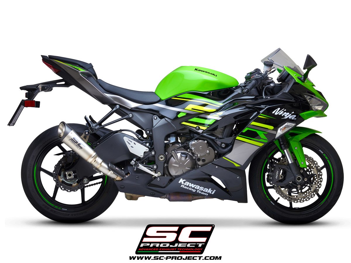 SCE038 | Kawasaki | Ninja ZX-6R | 2019 - 2021 | SC Project | S1 Titanium Exhaust