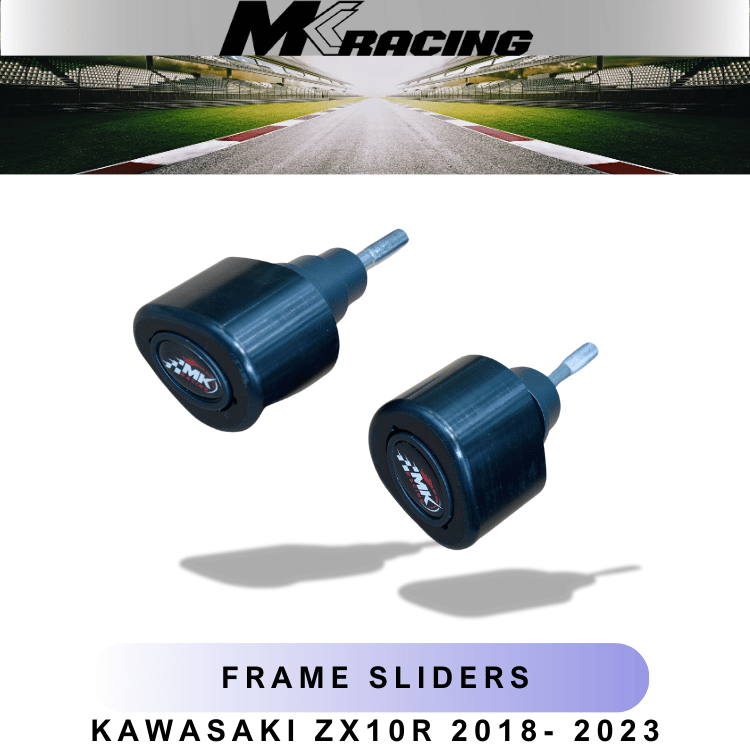 BLK-20144 | Kawasaki | ZX10R | 2018 - 2023 | MK Racing | Frame Sliders