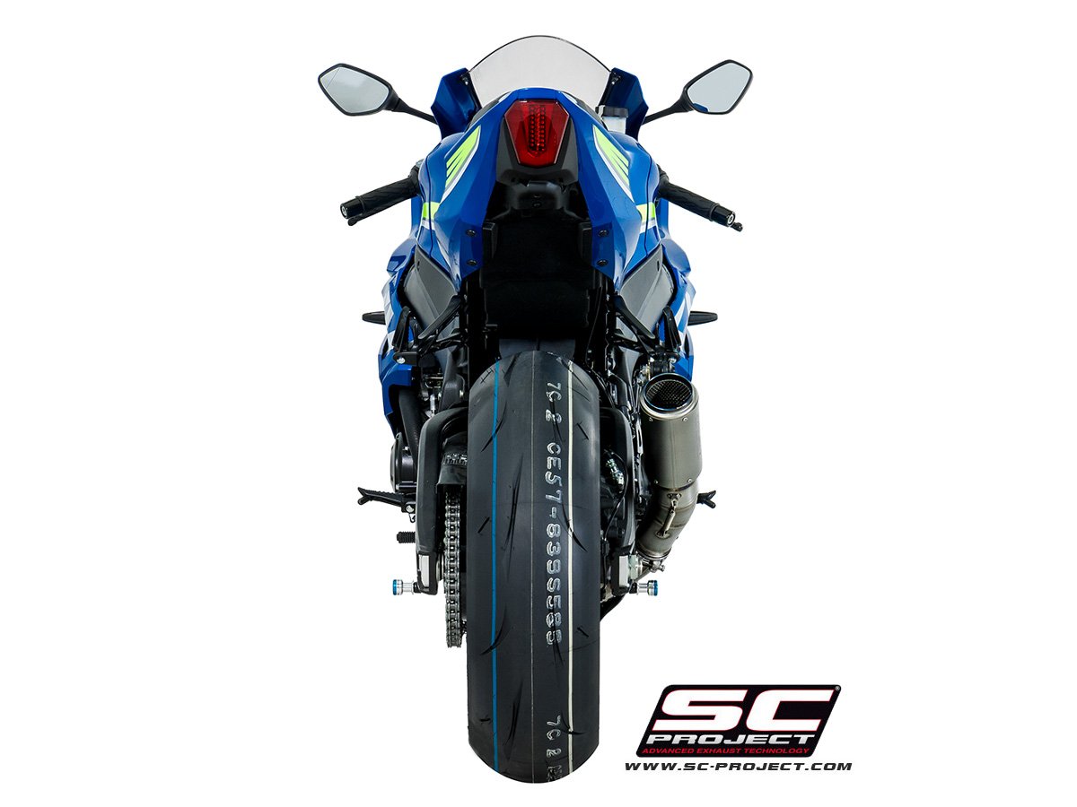 SCE140 | SUZUKI | GSX-R1000 | 2017 - 2020 | SC Project | CR-T Titanium Muffler - Image 3