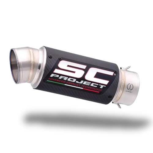 BLK-10529 | Kawasaki | Ninja ZX-6R | SC Project | SC GP70-R Carbon Slip On Exhaust