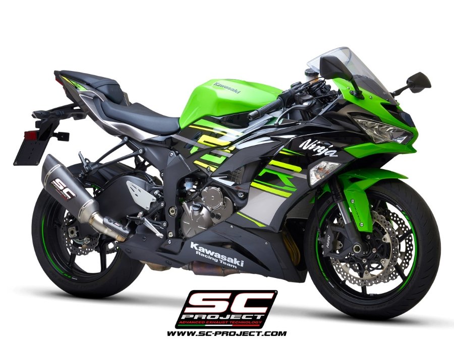 K35A-T90C | Kawasaki | NINJA ZX-6R 636 | 2019 - 2024 | SC Project | SC1-R CARBON EXHAUST