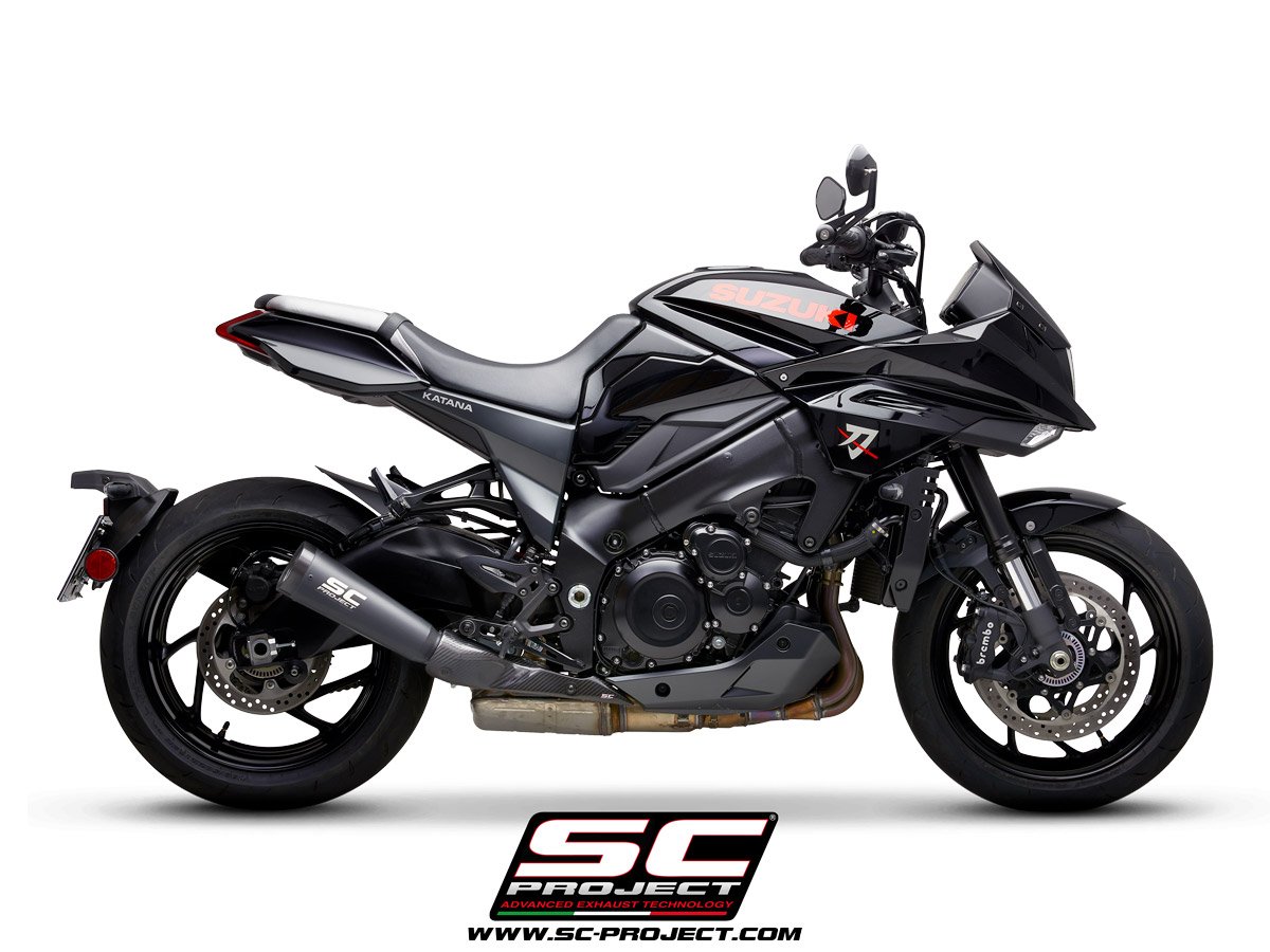 SCE148 | SUZUKI | KATANA | 2019 - 2020 | SC Project | Metal Black Muffler