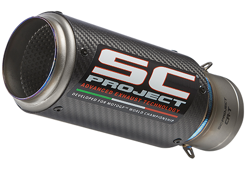 SCE121 | TRIUMPH | DAYTONA 675 | 2013 - 2016 | SC Project | DAYTONA 675 CR-T Carbon Fiber Muffler