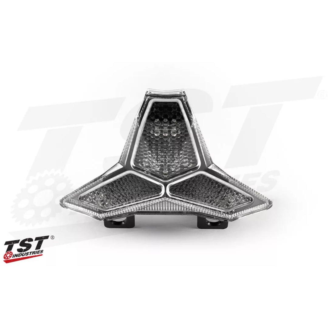 10361 | Kawasaki | ZX10R & ZX6R | TST | Clear Lens Tail Light
