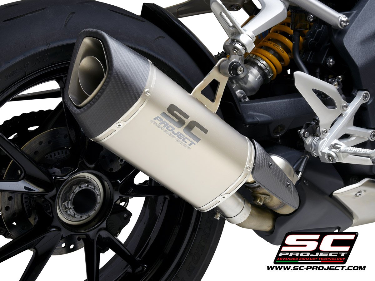 SCE184 | TRIUMPH | SPEED TRIPLE 1200 RS | 2021 - 2023 | SC Project | SPEED TRIPLE 1200 RS SC1-R GT Muffler - Image 4